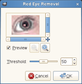 Red Eye Removal options