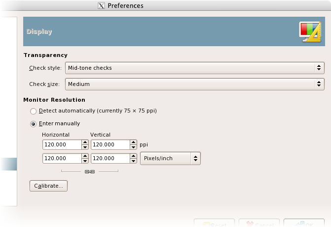 Display Preferences