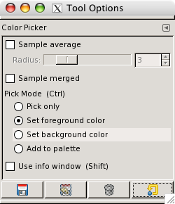 Color Picker Options