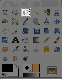 Free Selection icon in the Toolbox